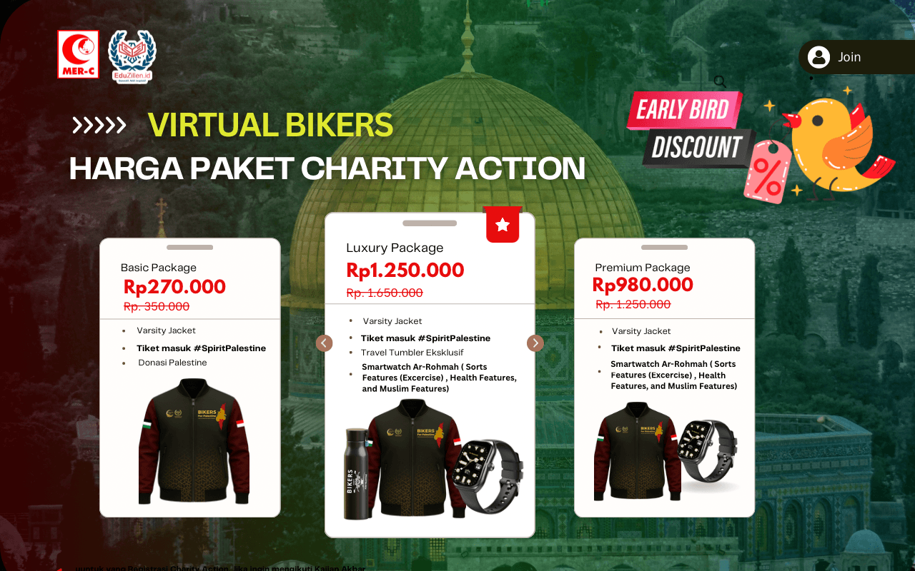 Paket Bikers for Humanity