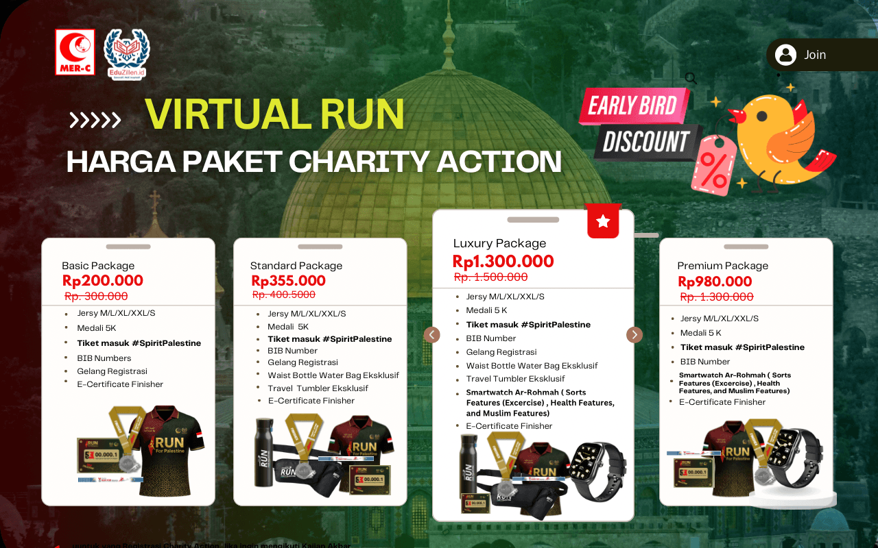 Paket Run For Humanity
