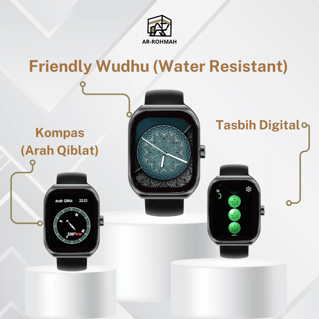 FRIENDLY WUDHU (WATER RESISTANT)