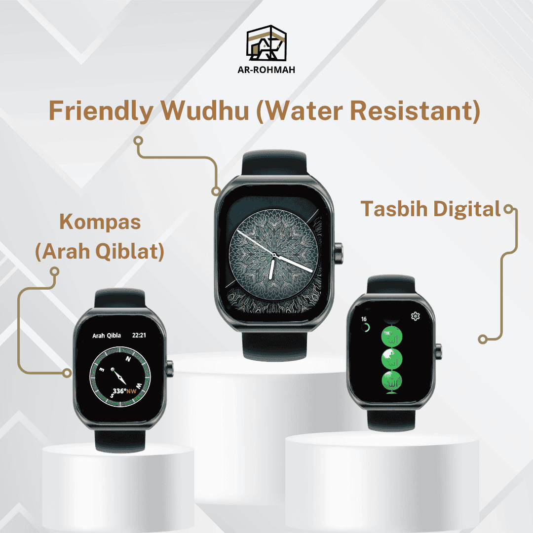 FRIENDLY WUDHU (WATER RESISTANT)